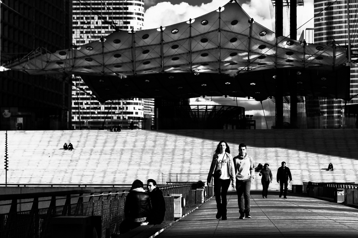 Black and White | Street Photography | Paris | Couples